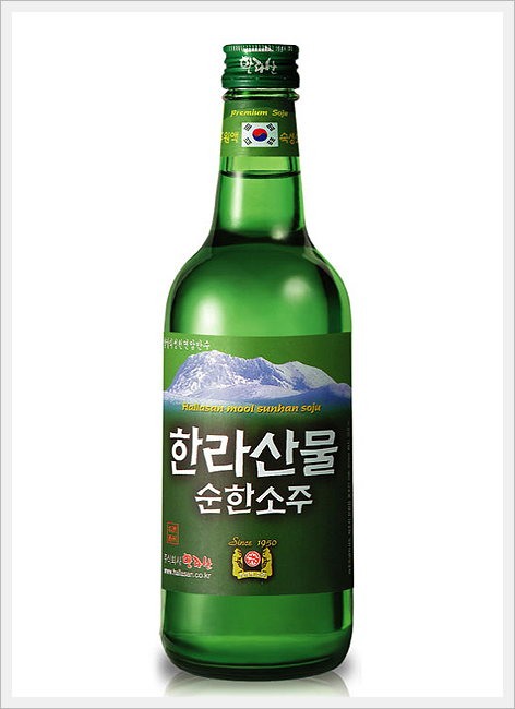 Hallasanmul Sunhan Soju  Made in Korea
